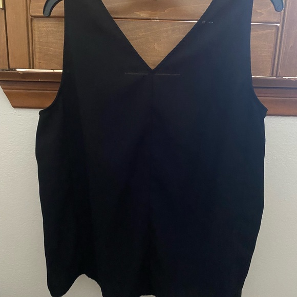Nordstrom tank top in black. - Picture 2 of 2